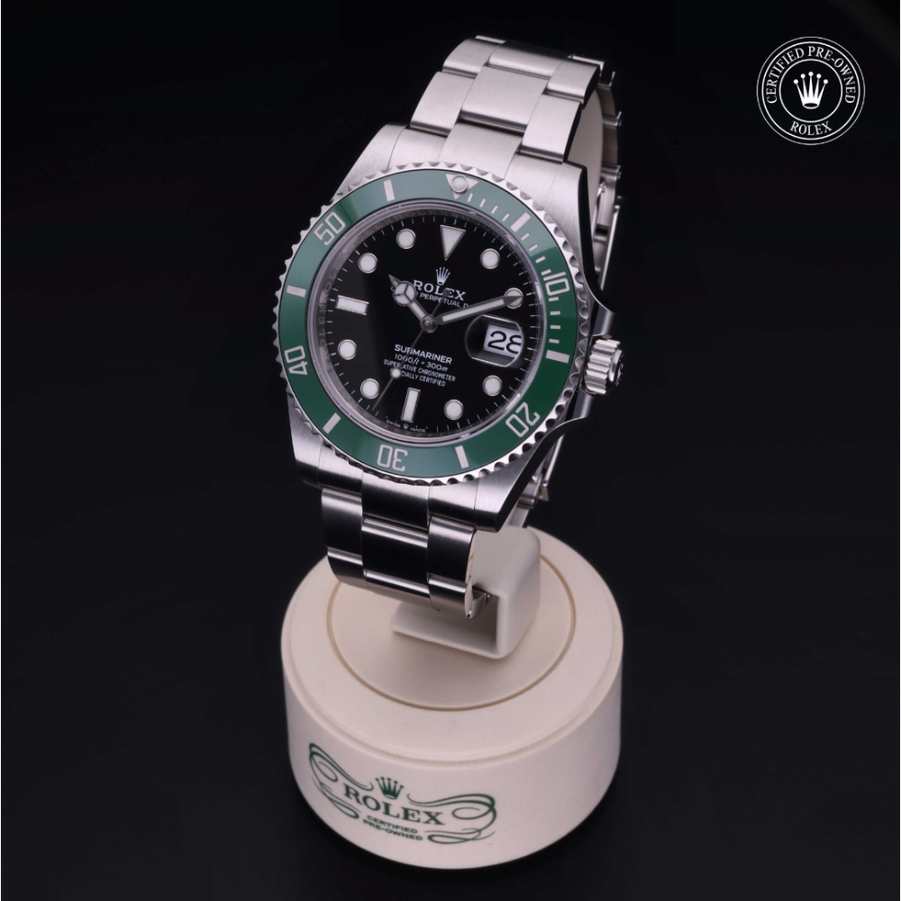 Rolex Certified Pre-Owned Oyster Perpetual 41 in Acciaio, 126610LV | Verga 1947