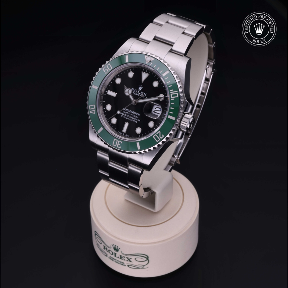 Rolex Certified Pre-Owned Oyster Perpetual 41 in Acciaio, 126610LV | Verga 1947
