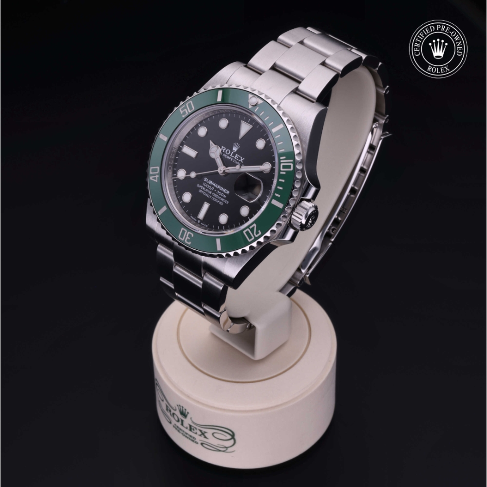 Rolex Certified Pre-Owned Oyster Perpetual 41 in Acciaio, 126610LV | Verga 1947