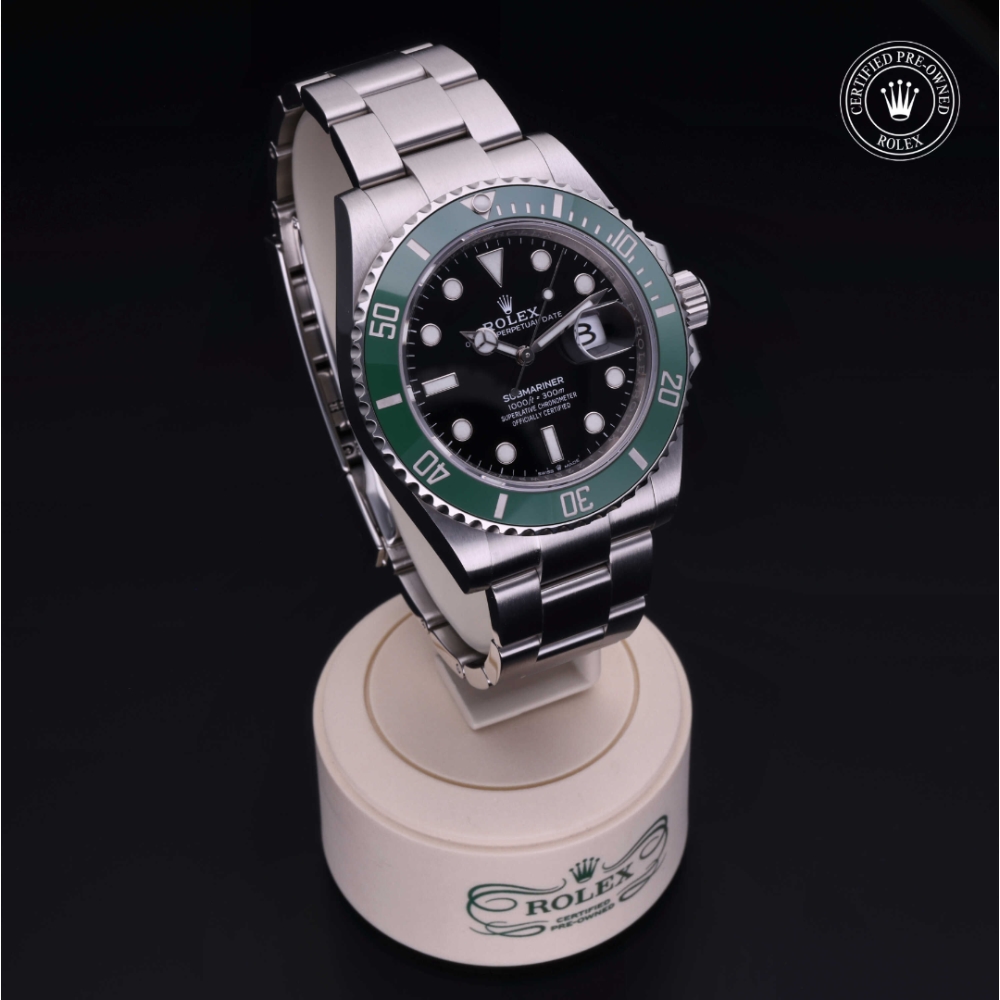 Rolex Certified Pre-Owned Oyster Perpetual 41 in Acciaio, 126610LV | Verga 1947