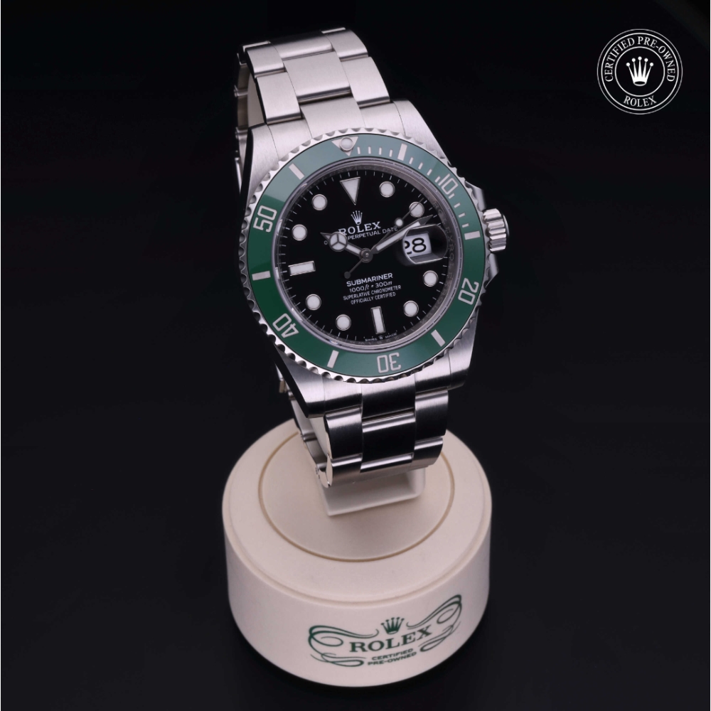 Rolex Certified Pre-Owned Oyster Perpetual 41 in Acciaio, 126610LV | Verga 1947