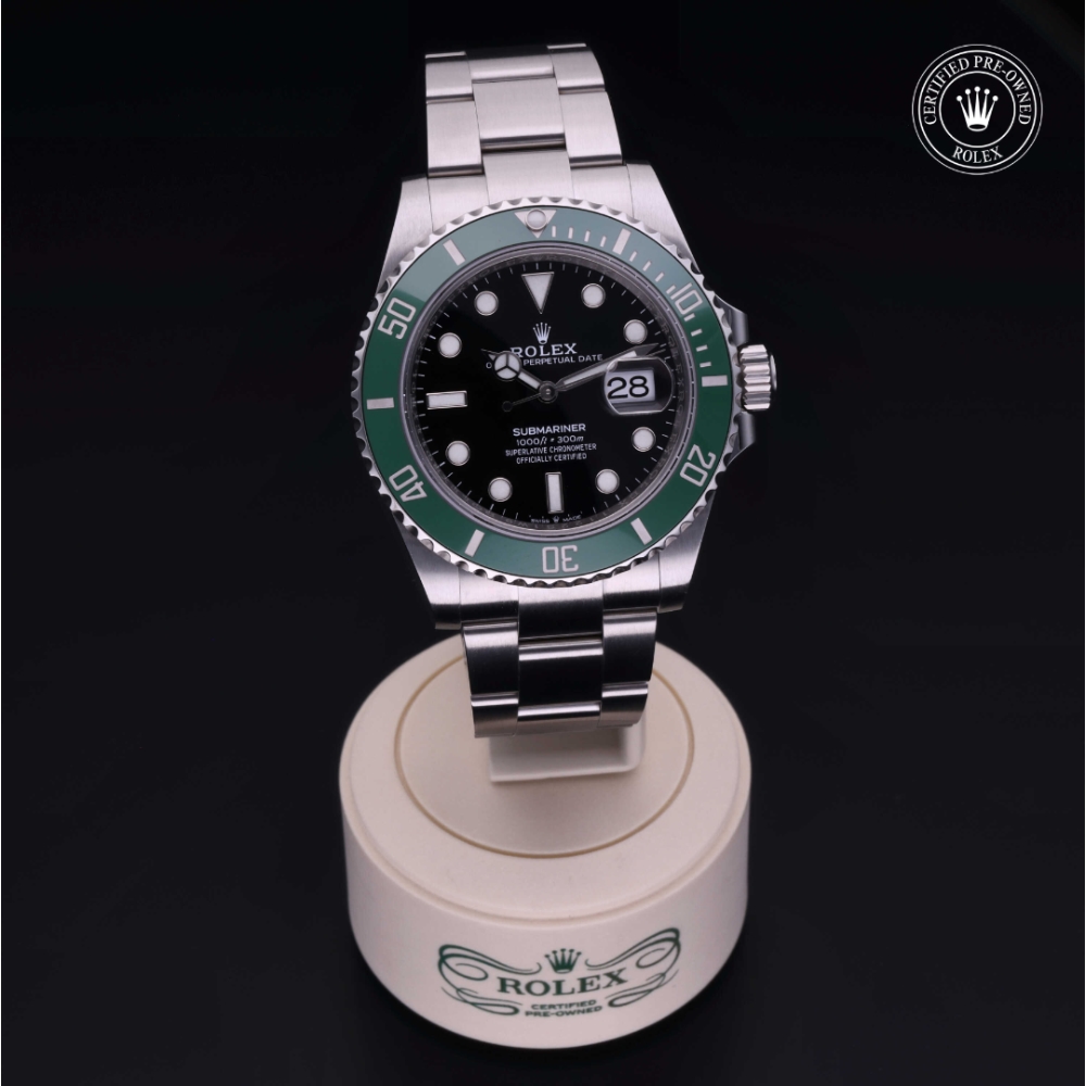 Rolex Certified Pre-Owned Oyster Perpetual 41 in Acciaio, 126610LV | Verga 1947