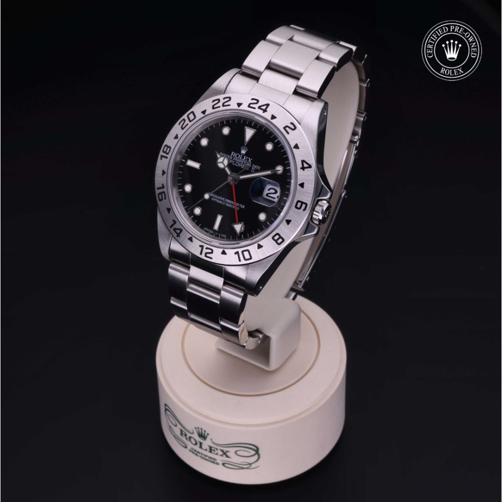 Rolex Certified Pre-Owned Oyster Perpetual 40 in Acciaio, 16570 | Verga 1947