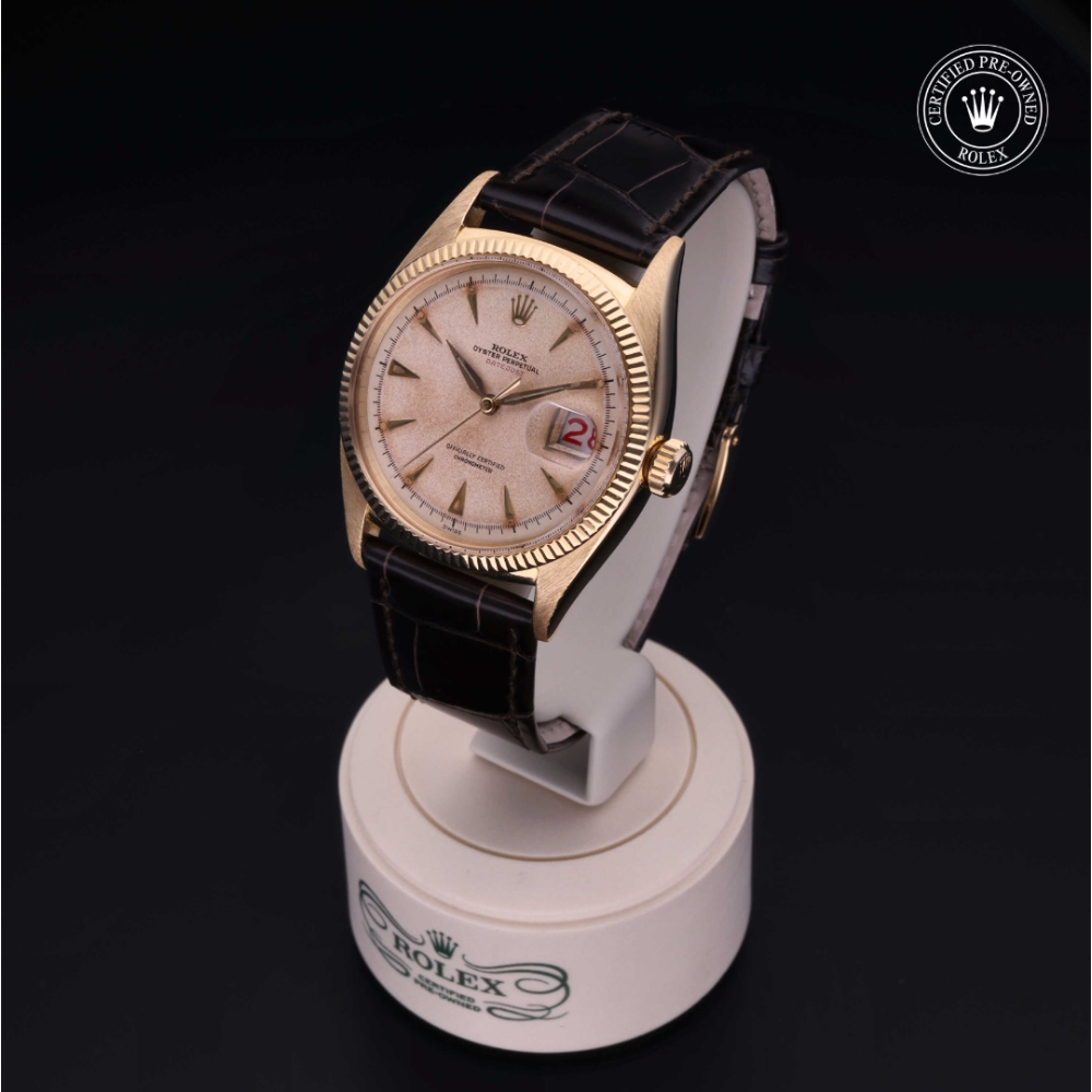Rolex Certified Pre-Owned  38 in Gold Two-tone Yellow/Red, 6305/8 | Verga 1947