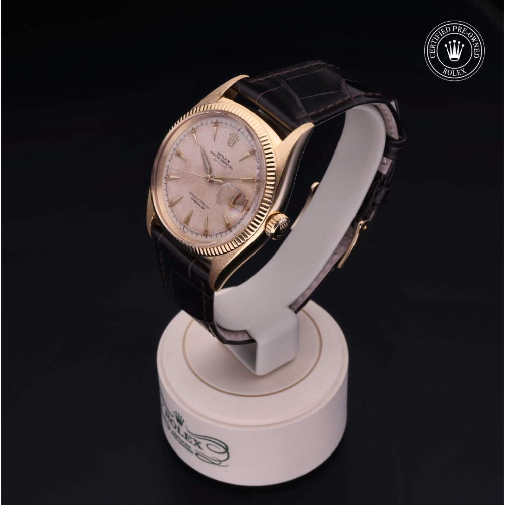 Rolex Certified Pre-Owned  38 in Gold Two-tone Yellow/Red, 6305/8 | Verga 1947