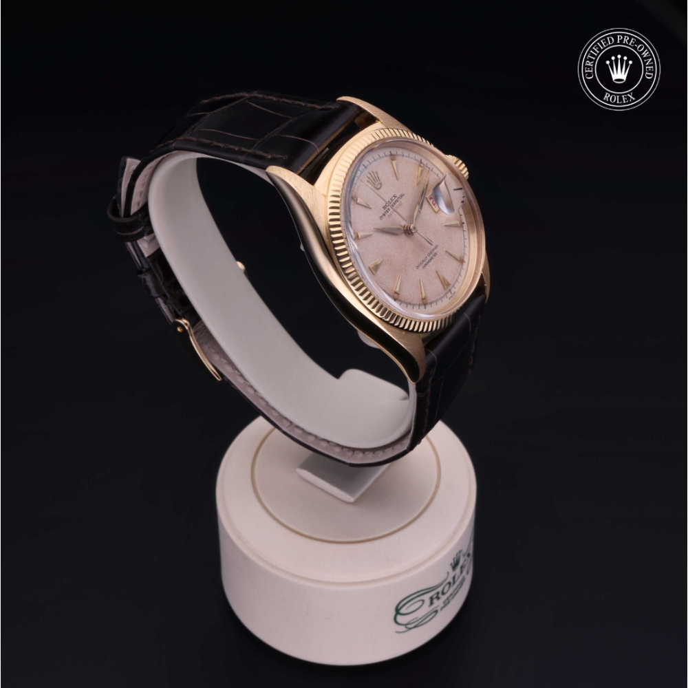 Rolex Certified Pre-Owned  38 in Gold Two-tone Yellow/Red, 6305/8 | Verga 1947