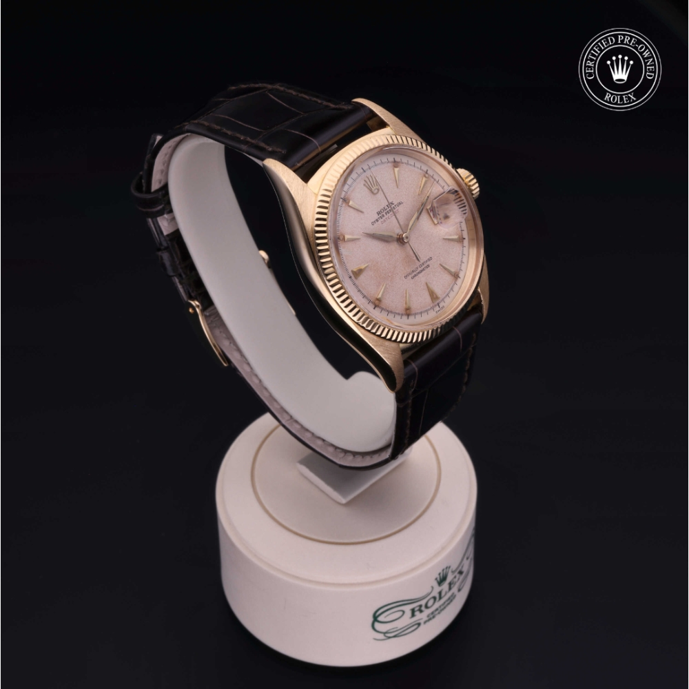 Rolex Certified Pre-Owned  38 in Gold Two-tone Yellow/Red, 6305/8 | Verga 1947