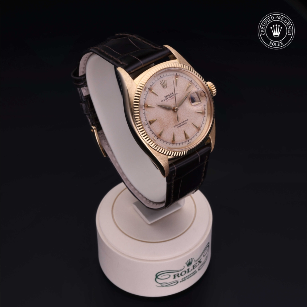 Rolex Certified Pre-Owned  38 in Gold Two-tone Yellow/Red, 6305/8 | Verga 1947