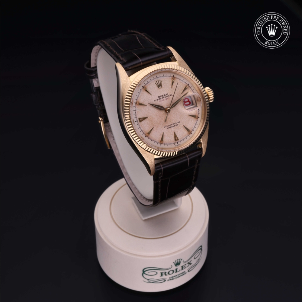 Rolex Certified Pre-Owned  38 in Gold Two-tone Yellow/Red, 6305/8 | Verga 1947