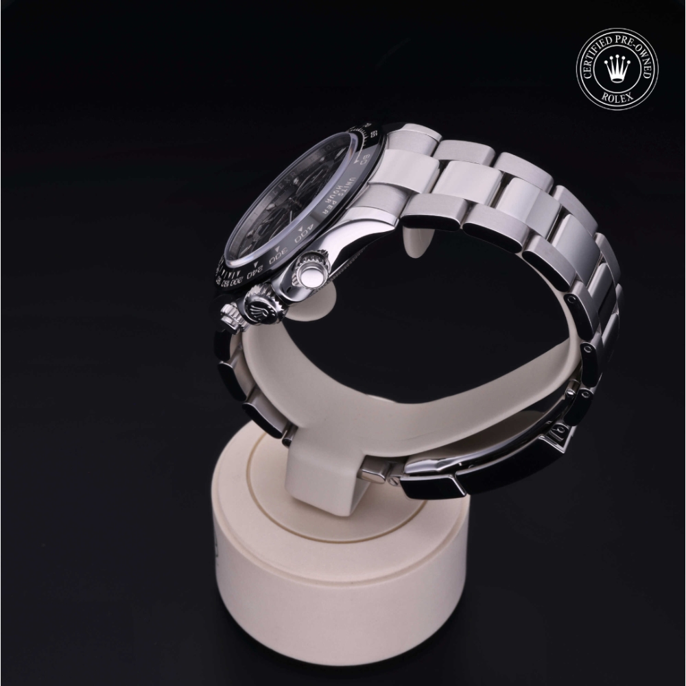 Rolex Certified Pre-Owned Oyster Perpetual 40 in Steel, 116500LN | Verga 1947