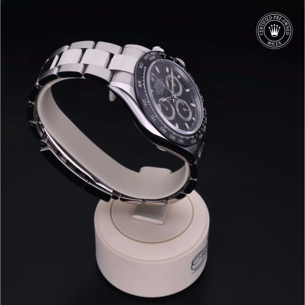 Rolex Certified Pre-Owned Oyster Perpetual 40 in Steel, 116500LN | Verga 1947