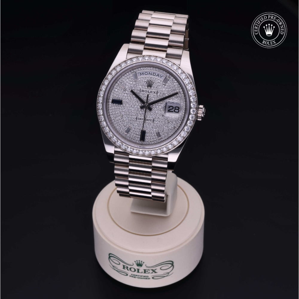 Rolex Certified Pre-Owned Oyster Perpetual 40 in Oro 18 CT.B, 228349RBR | Verga 1947