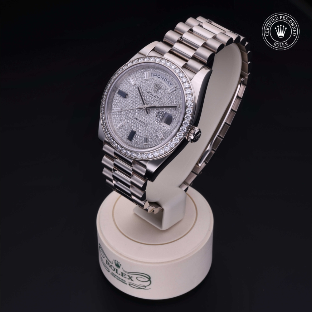 Rolex Certified Pre-Owned Oyster Perpetual 40 in Oro 18 CT.B, 228349RBR | Verga 1947