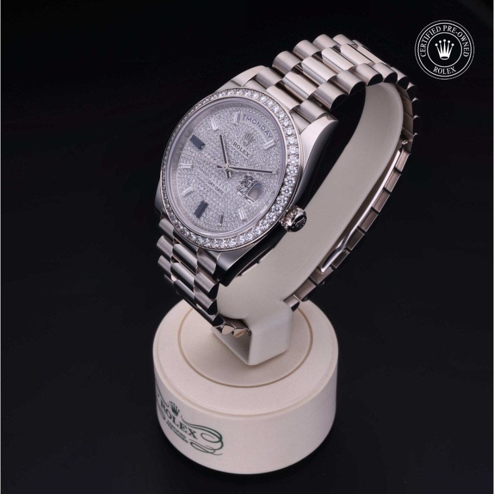 Rolex Certified Pre-Owned Oyster Perpetual 40 in Oro 18 CT.B, 228349RBR | Verga 1947