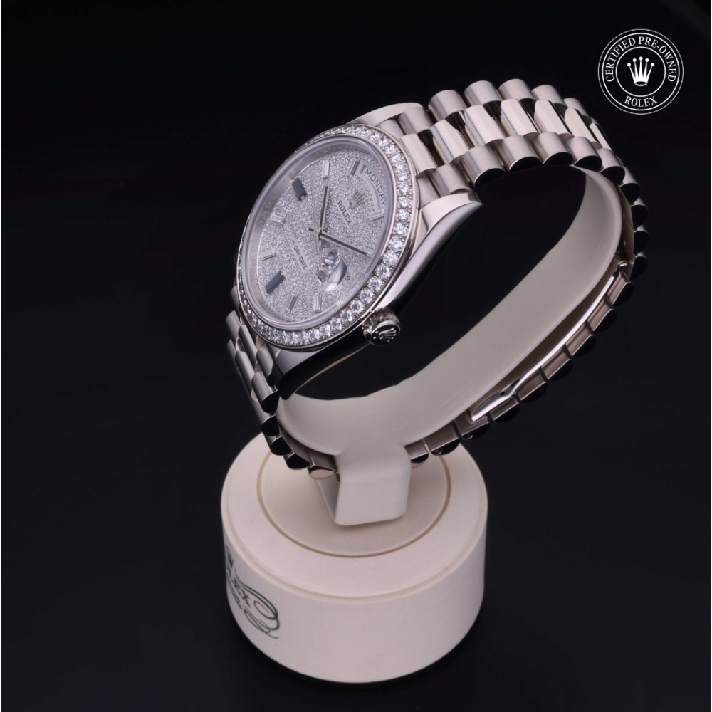 Rolex Certified Pre-Owned Oyster Perpetual 40 in Oro 18 CT.B, 228349RBR | Verga 1947