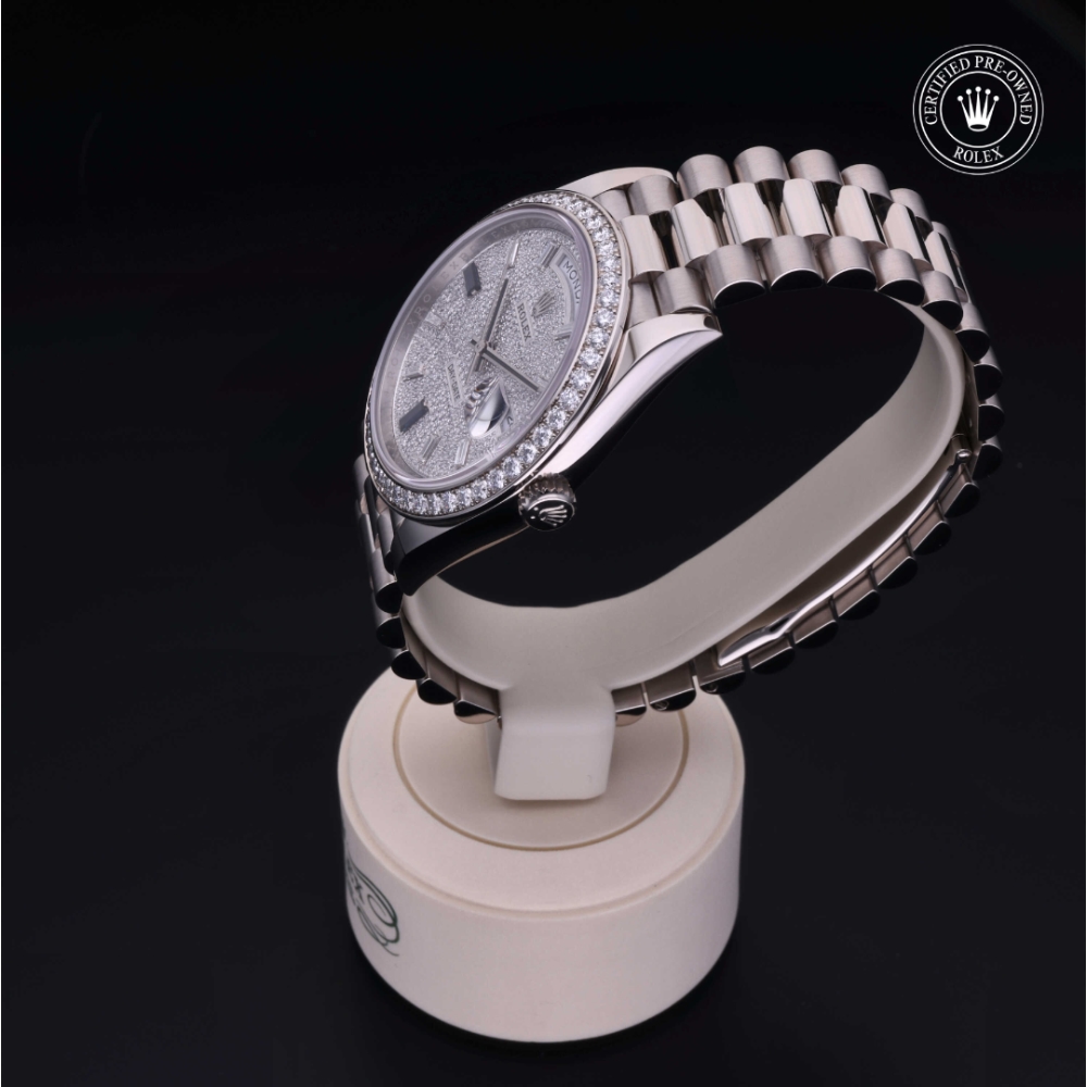Rolex Certified Pre-Owned Oyster Perpetual 40 in Oro 18 CT.B, 228349RBR | Verga 1947