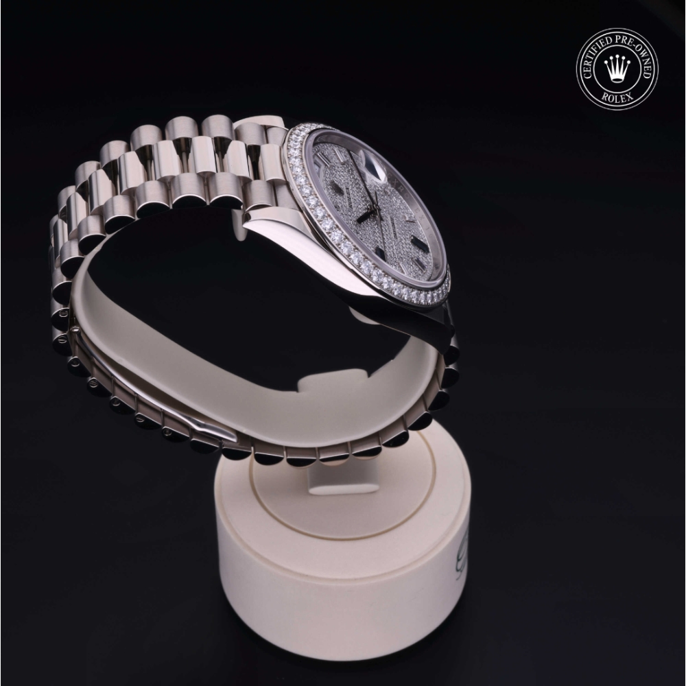 Rolex Certified Pre-Owned Oyster Perpetual 40 in Oro 18 CT.B, 228349RBR | Verga 1947