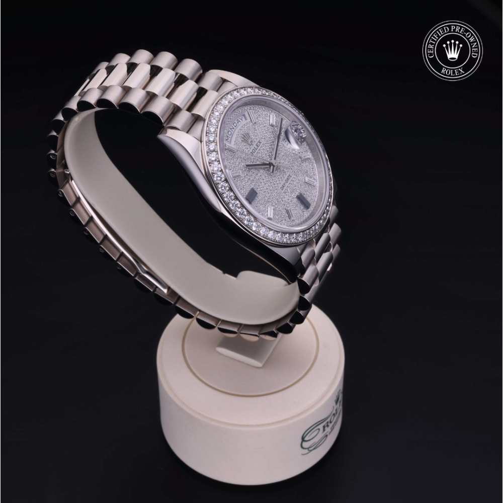 Rolex Certified Pre-Owned Oyster Perpetual 40 in Oro 18 CT.B, 228349RBR | Verga 1947