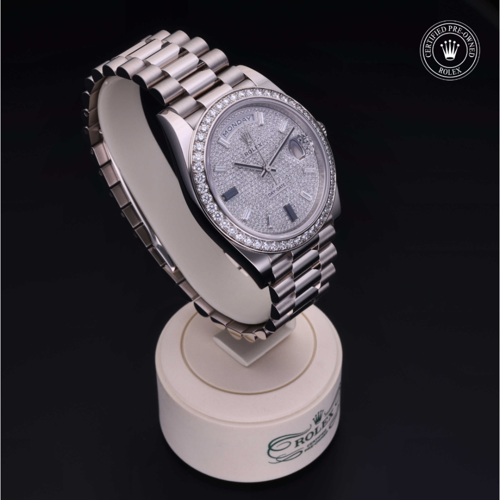 Rolex Certified Pre-Owned Oyster Perpetual 40 in Oro 18 CT.B, 228349RBR | Verga 1947
