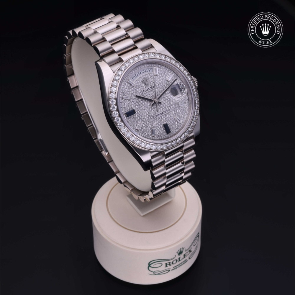 Rolex Certified Pre-Owned Oyster Perpetual 40 in Oro 18 CT.B, 228349RBR | Verga 1947