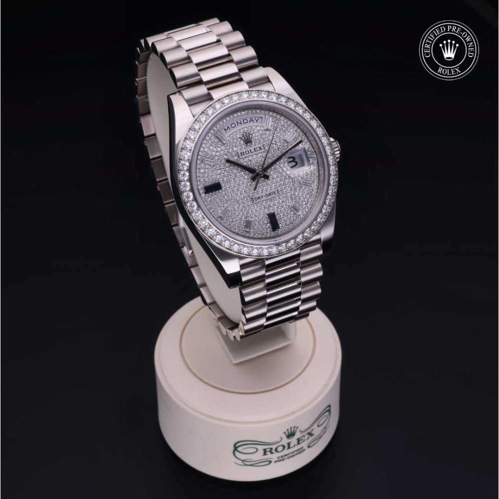 Rolex Certified Pre-Owned Oyster Perpetual 40 in Oro 18 CT.B, 228349RBR | Verga 1947