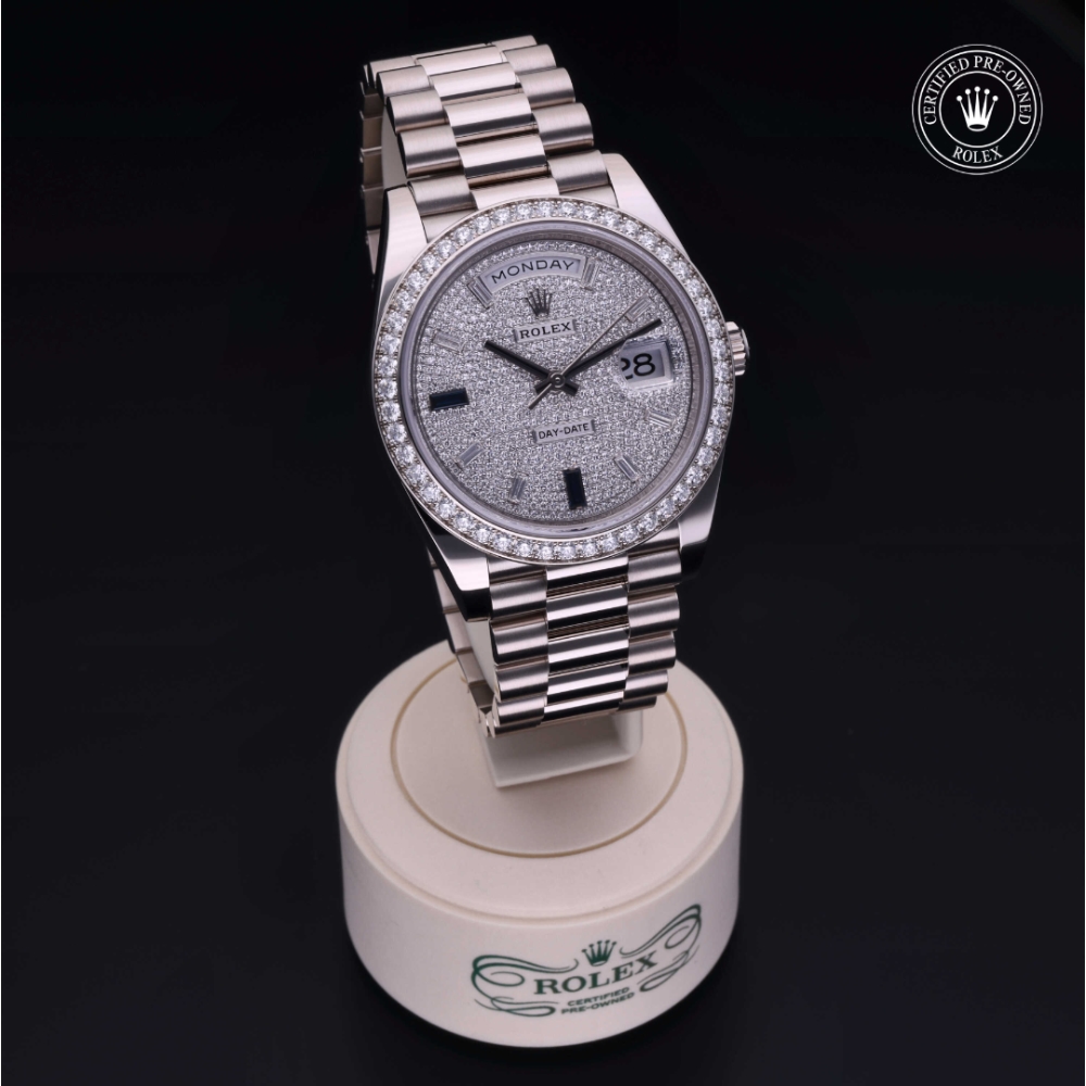 Rolex Certified Pre-Owned Oyster Perpetual 40 in Oro 18 CT.B, 228349RBR | Verga 1947