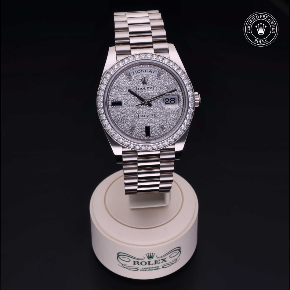 Rolex Certified Pre-Owned Oyster Perpetual 40 in Oro 18 CT.B, 228349RBR | Verga 1947