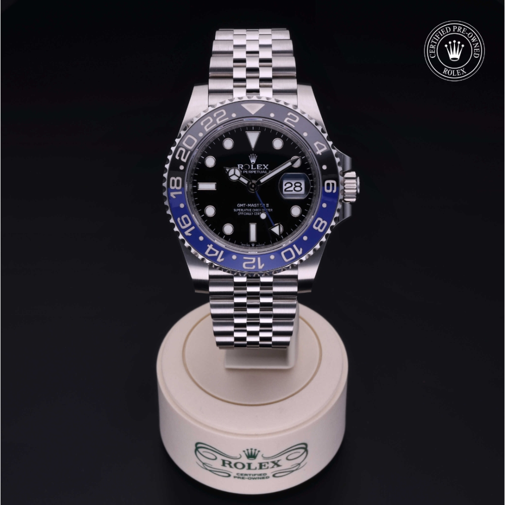 Rolex Certified Pre-Owned Oyster Perpetual 40 in Acciaio, 126710BLNR | Verga 1947
