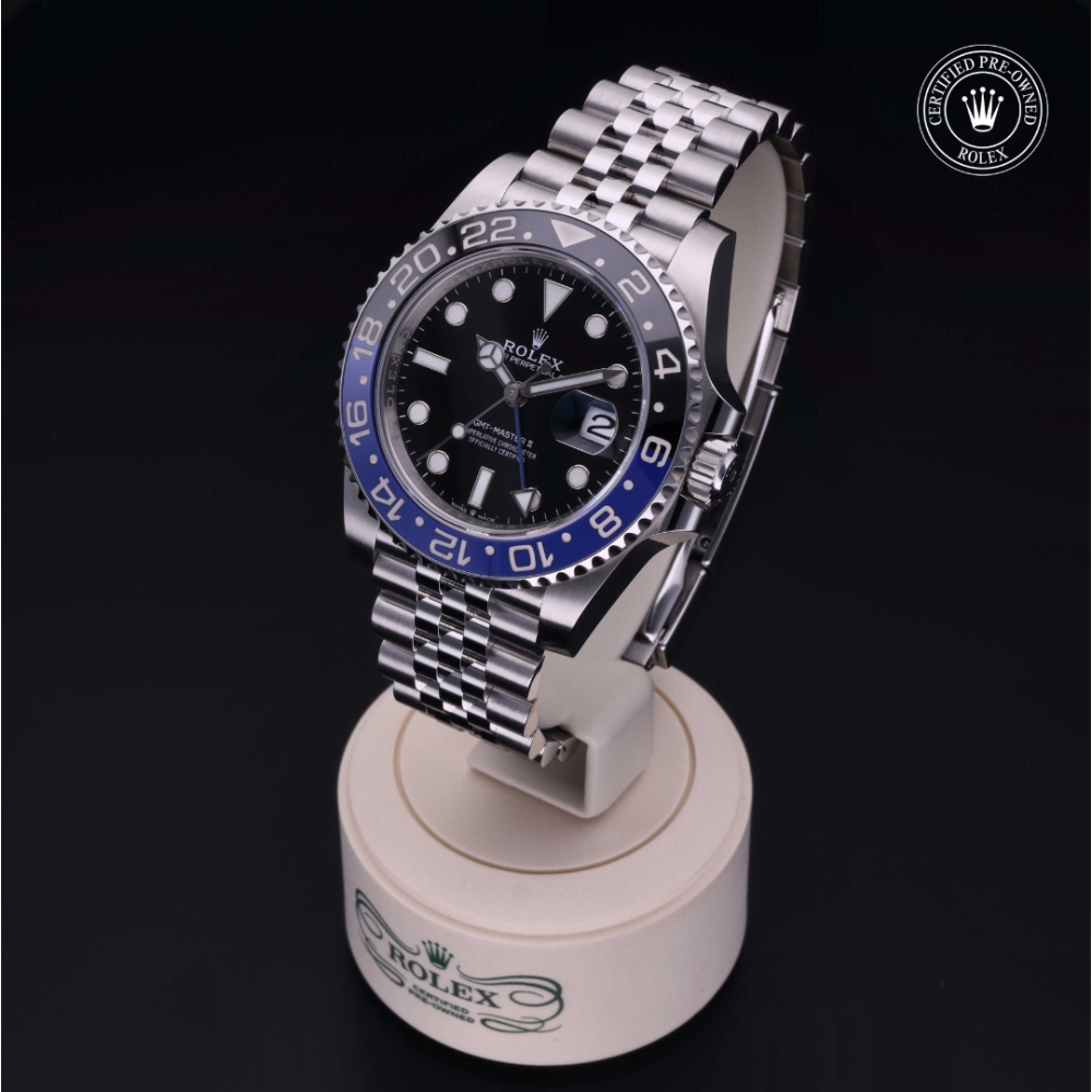 Rolex Certified Pre-Owned Oyster Perpetual 40 in Acciaio, 126710BLNR | Verga 1947