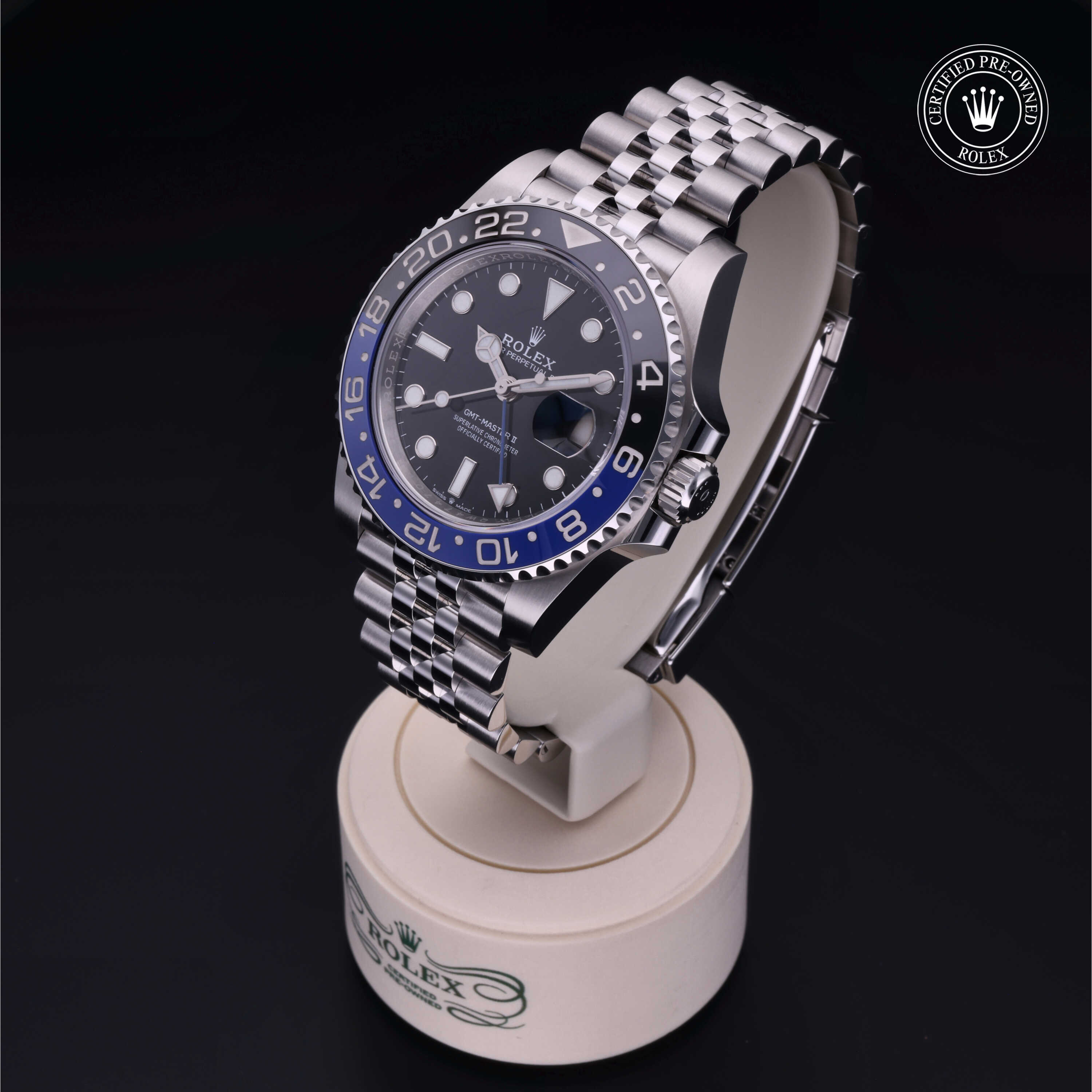 Rolex Certified Pre-Owned Oyster Perpetual 40 in Acciaio, 126710BLNR | Verga 1947