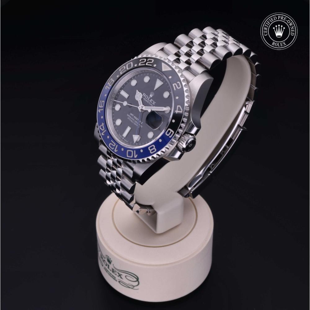 Rolex Certified Pre-Owned Oyster Perpetual 40 in Acciaio, 126710BLNR | Verga 1947