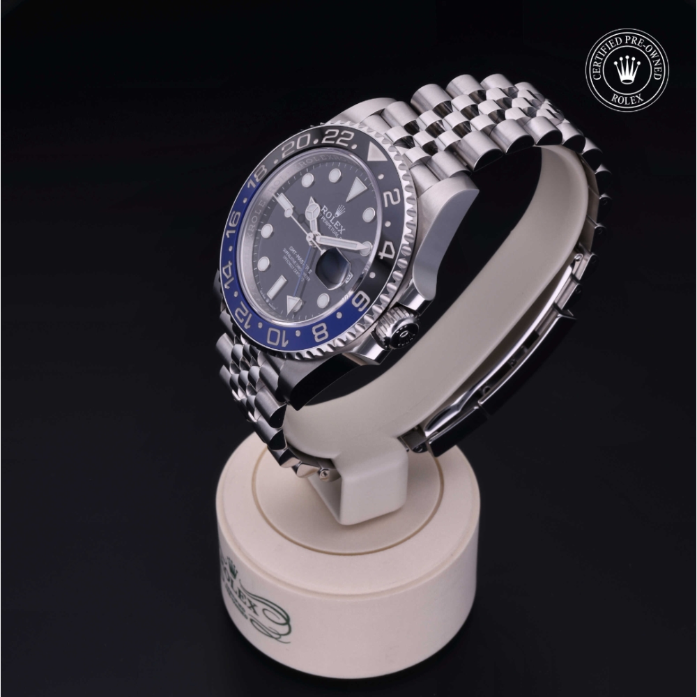 Rolex Certified Pre-Owned Oyster Perpetual 40 in Acciaio, 126710BLNR | Verga 1947