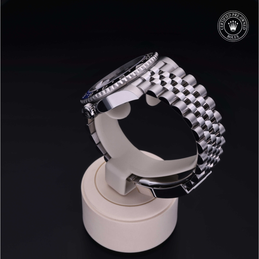 Rolex Certified Pre-Owned Oyster Perpetual 40 in Acciaio, 126710BLNR | Verga 1947
