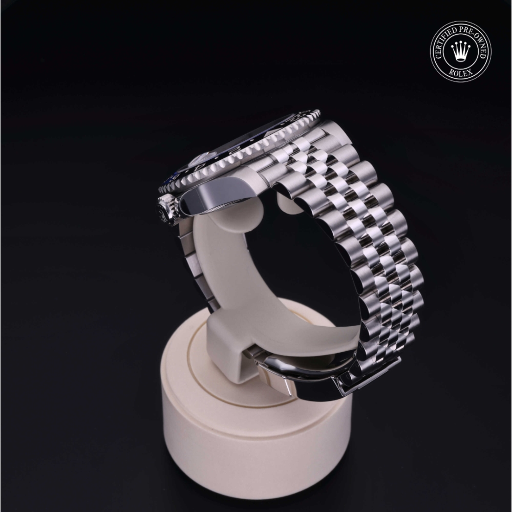 Rolex Certified Pre-Owned Oyster Perpetual 40 in Acciaio, 126710BLNR | Verga 1947