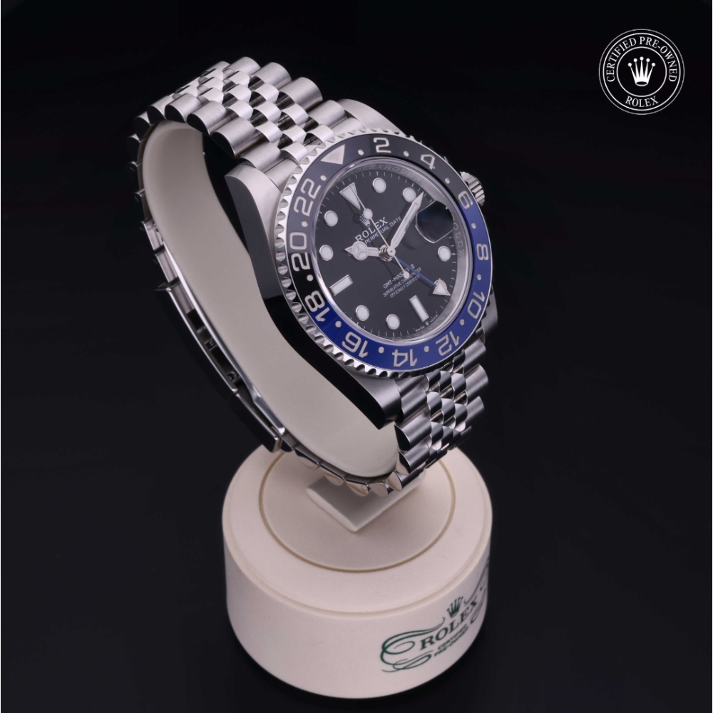 Rolex Certified Pre-Owned Oyster Perpetual 40 in Acciaio, 126710BLNR | Verga 1947