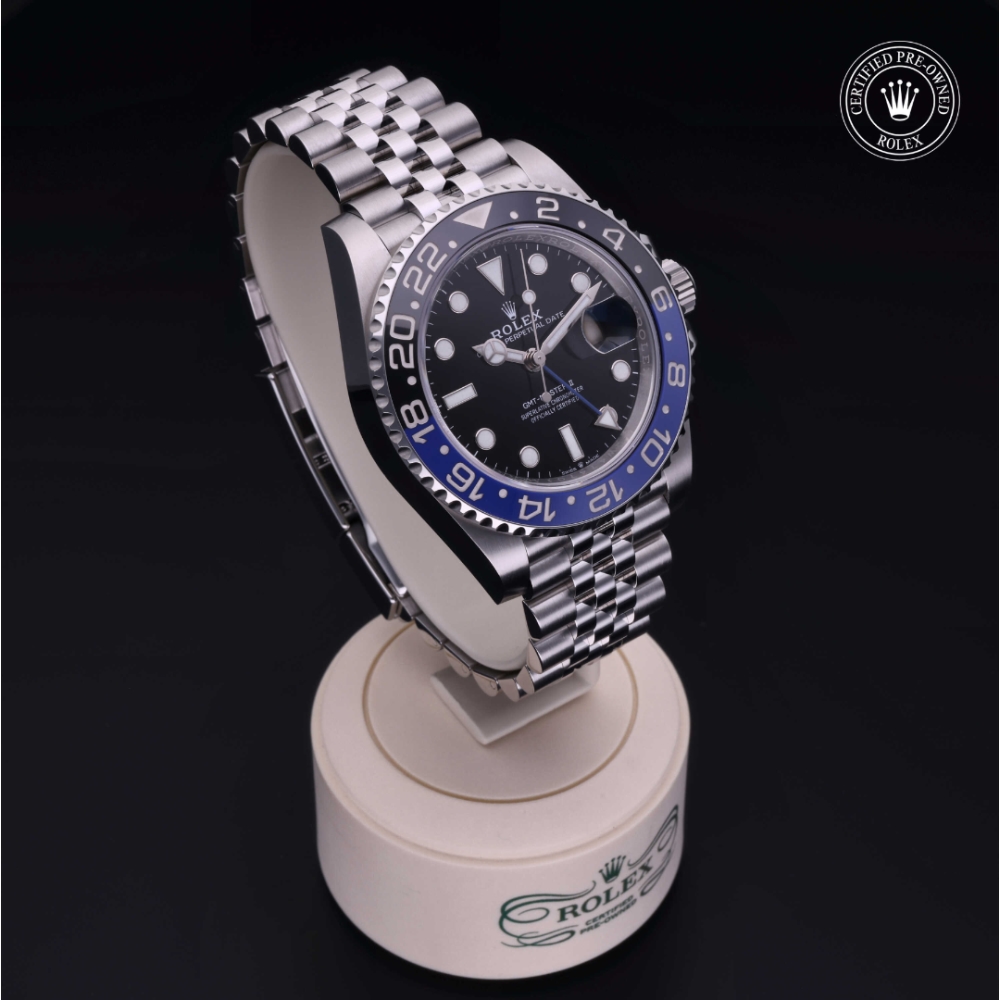 Rolex Certified Pre-Owned Oyster Perpetual 40 in Acciaio, 126710BLNR | Verga 1947