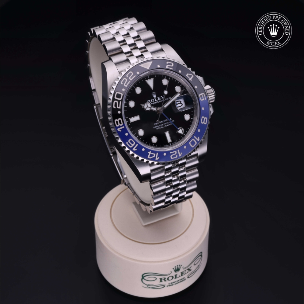 Rolex Certified Pre-Owned Oyster Perpetual 40 in Acciaio, 126710BLNR | Verga 1947