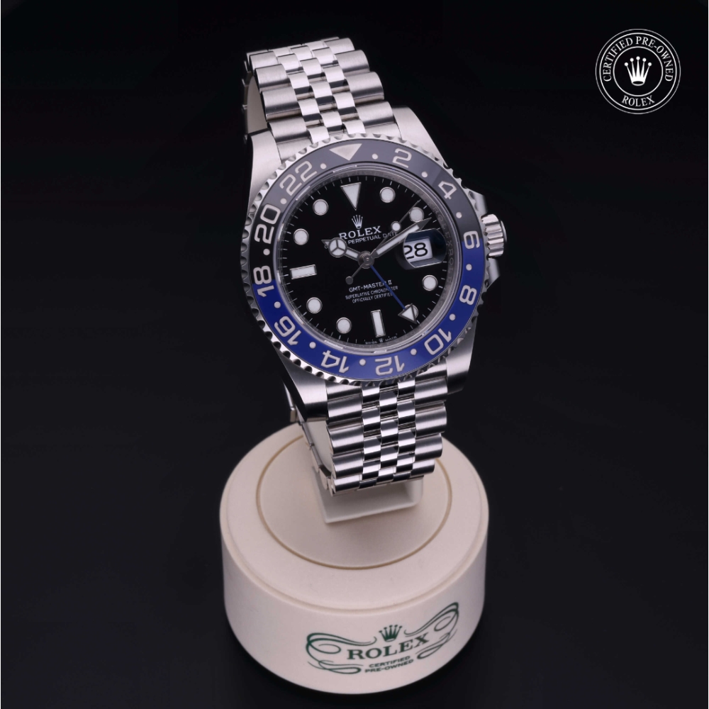 Rolex Certified Pre-Owned Oyster Perpetual 40 in Acciaio, 126710BLNR | Verga 1947