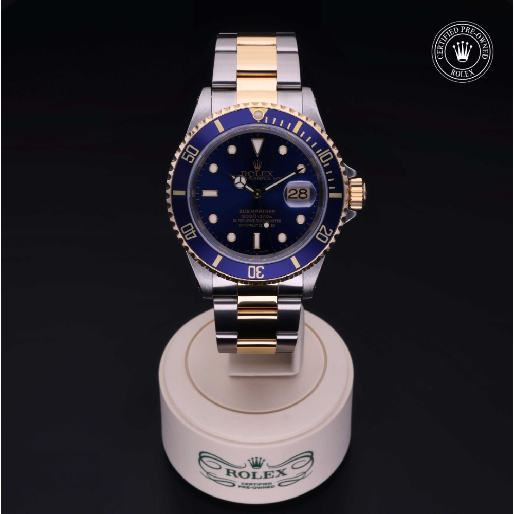 Rolex Certified Pre-Owned Oyster Perpetual 40 in Acciaio/oro G, 16613 | Verga 1947