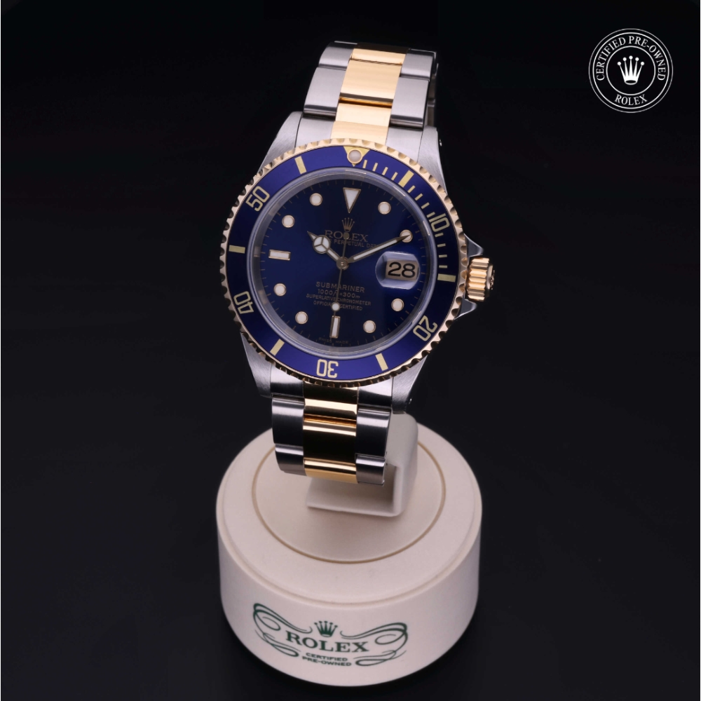 Rolex Certified Pre-Owned Oyster Perpetual 40 in Acciaio/oro G, 16613 | Verga 1947