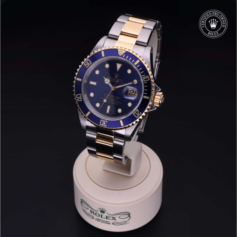 Rolex Certified Pre-Owned Oyster Perpetual 40 in Acciaio/oro G, 16613 | Verga 1947