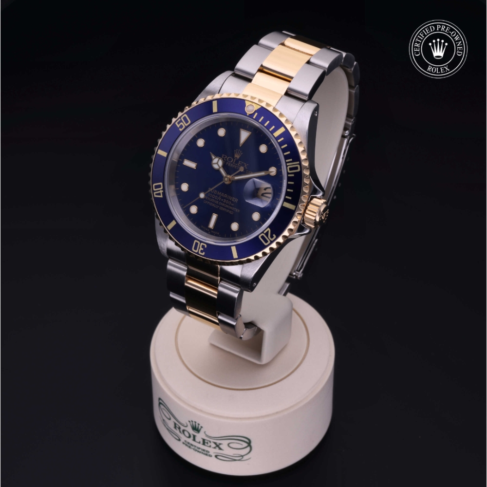 Rolex Certified Pre-Owned Oyster Perpetual 40 in Acciaio/oro G, 16613 | Verga 1947