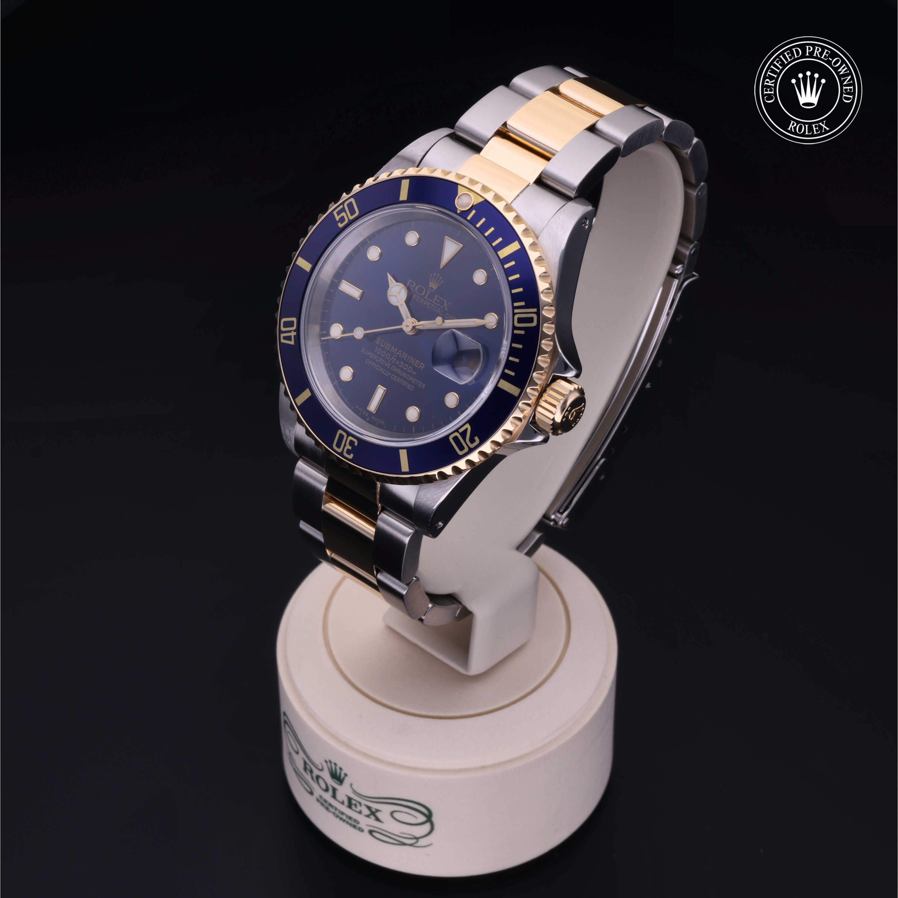 Rolex Certified Pre-Owned Oyster Perpetual 40 in Acciaio/oro G, 16613 | Verga 1947