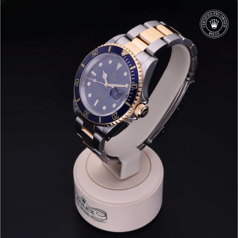 Rolex Certified Pre-Owned Oyster Perpetual 40 in Acciaio/oro G, 16613 | Verga 1947