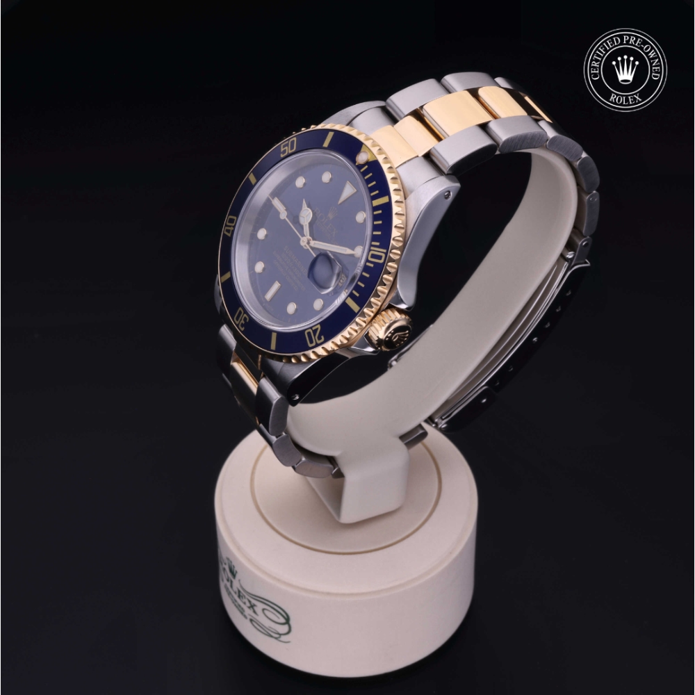 Rolex Certified Pre-Owned Oyster Perpetual 40 in Acciaio/oro G, 16613 | Verga 1947