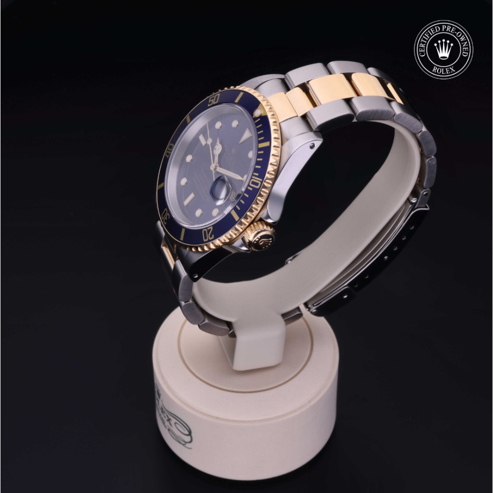 Rolex Certified Pre-Owned Oyster Perpetual 40 in Acciaio/oro G, 16613 | Verga 1947