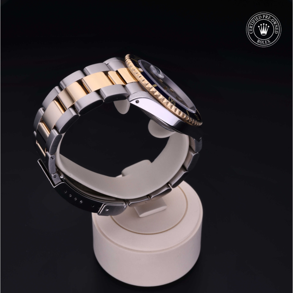 Rolex Certified Pre-Owned Oyster Perpetual 40 in Acciaio/oro G, 16613 | Verga 1947