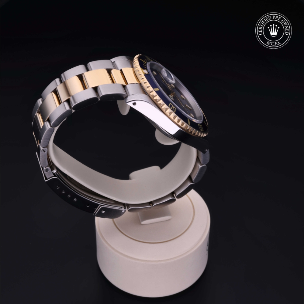 Rolex Certified Pre-Owned Oyster Perpetual 40 in Acciaio/oro G, 16613 | Verga 1947