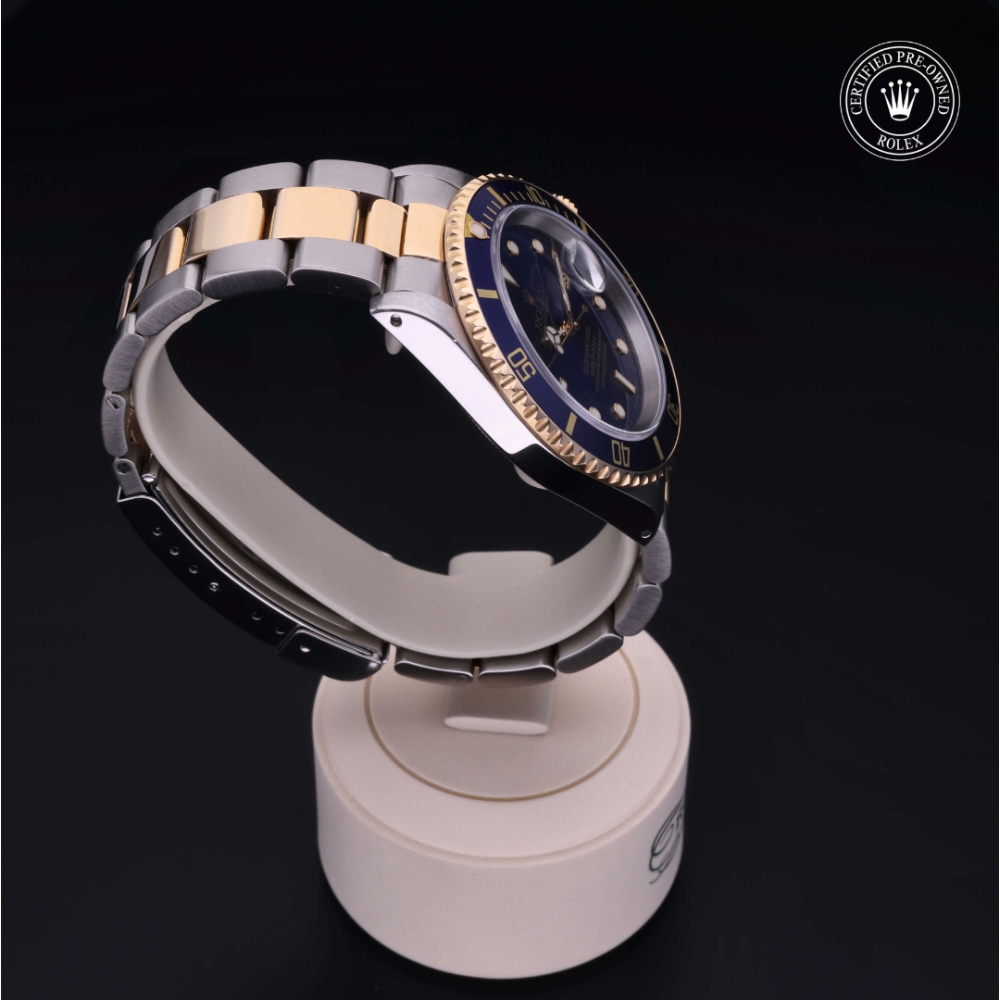 Rolex Certified Pre-Owned Oyster Perpetual 40 in Acciaio/oro G, 16613 | Verga 1947