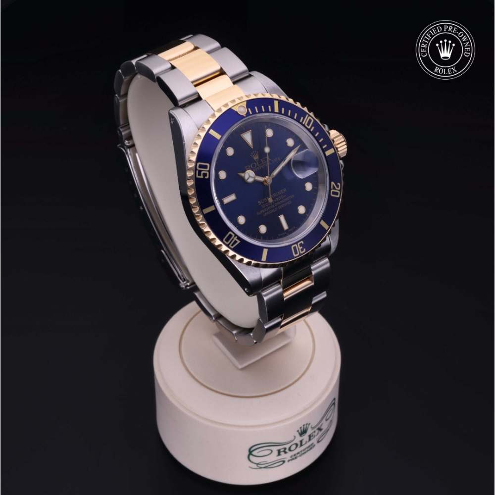 Rolex Certified Pre-Owned Oyster Perpetual 40 in Acciaio/oro G, 16613 | Verga 1947